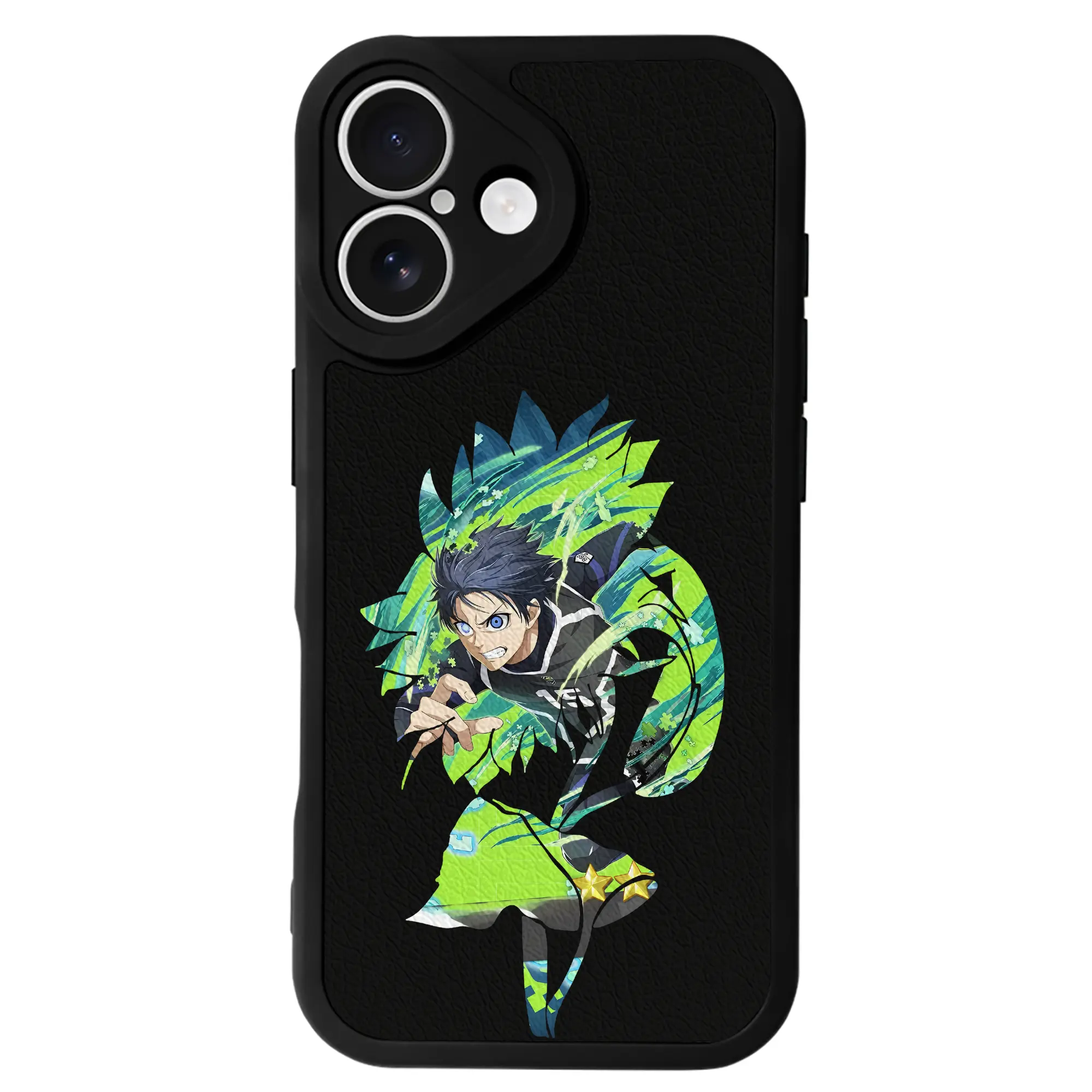 ブルーロック グッズ 潔 世一 - IPhone 16シリーズ対応 ・ シリコンスマホケース ・ レザー調 ・ 高精度フィット ・ 耐衝撃 ・ ワイヤレス充電対応 ・ 精密カット